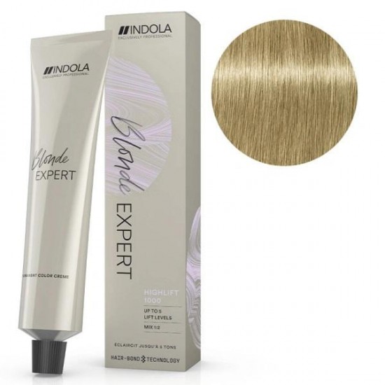 INDOLA PERMANENT COLOR BLONDE EXPERT 1000.03 – HIGHLIFT BLONDE NATURAL GOLD 60 ML