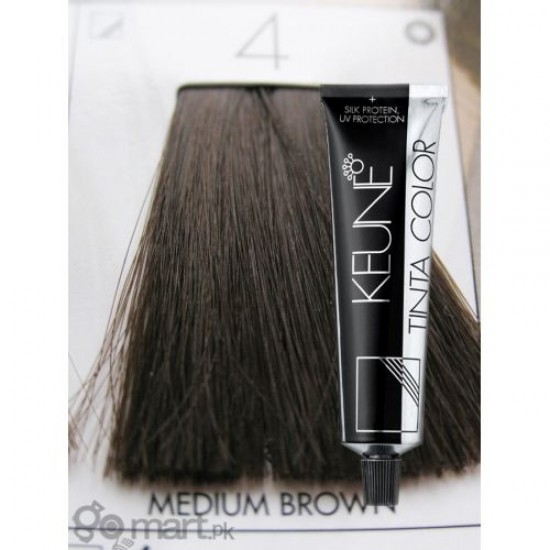 KEUNE TINTA COLOR 4 – MEDIUM BROWN 60 ML