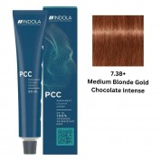 INDOLA PCC PERMANENT COLOR  7.38+ – MEDIUM BLONDE GOLD CHOCOLATE INTENSE 60 ML