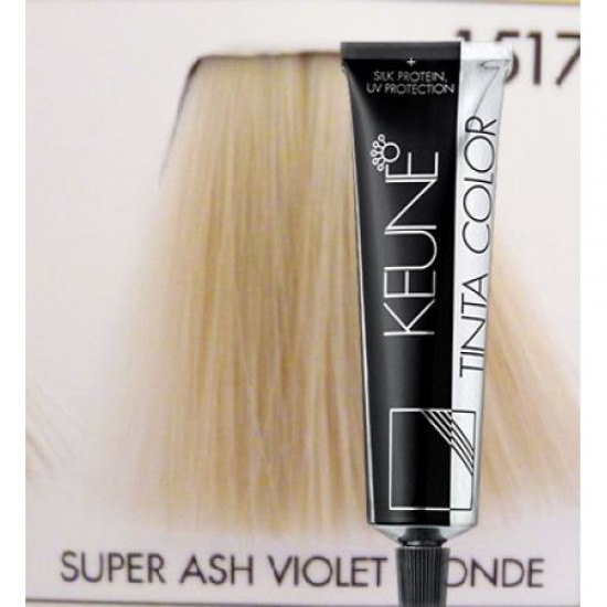 KEUNE TINTA COLOR 1517 -ULTIMATE BLONDE SUPER ASH VIOLET 60 ML