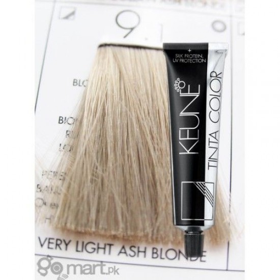 KEUNE TINTA COLOR 9.1- VERY LIGHT BLONDE ASH 60 ML