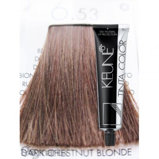 KEUNE TINTA COLOR 6.53- DARK BLONDE CHESTNUT 60 ML