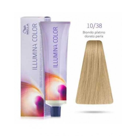 ILLUMINA 10/38 – Blondo Platino Dorato Perla COLOR 60ml
