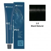 INDOLA PCC PERMANENT COLOR  1.0 – NATURAL BLACK   60 ML