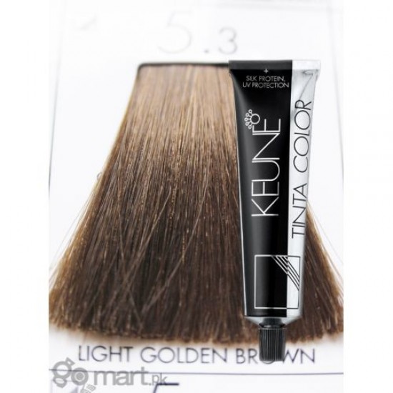 KEUNE TINTA COLOR 5.3- LIGHT BROWN GOLDEN 60 ML