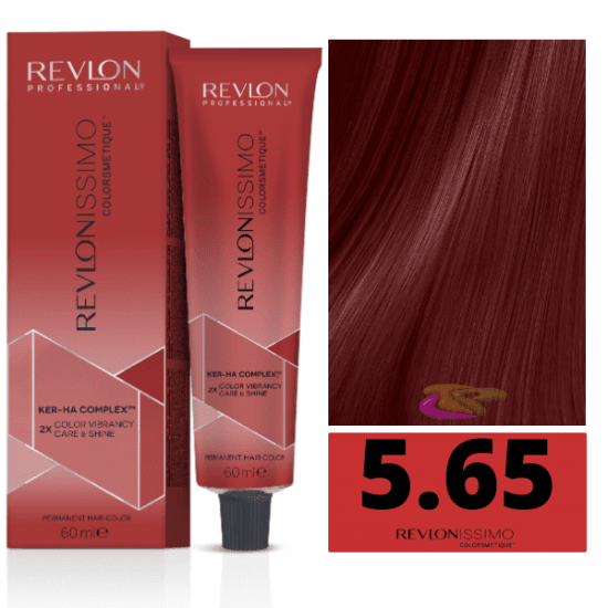 REVLONISSIMO COLORSMETIQUE™ 5.65 LIGHT MAHOGANY RED BROWN 60 ML