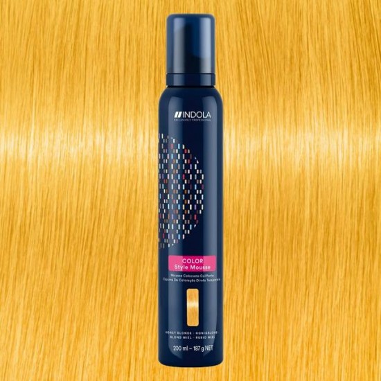 INDOLA COLOR STYLE MOUSSE HONEY BLONDE 200 ML