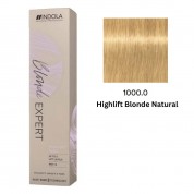 INDOLA PERMANENT COLOR BLONDE EXPERT 1000.0 – HIGHLIFT BLONDE NATURAL 60 ML