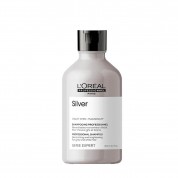 L`Oreal Professionnel Serie Expert Silver неутрализирачки и осветлувачки шампон за сива и бела коса 300мл