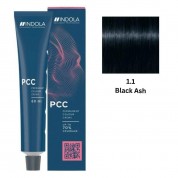 INDOLA PCC PERMANENT COLOR  1.1- BLACK ASH 60 ML