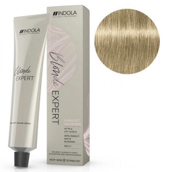INDOLA PERMANENT COLOR BLONDE EXPERT 100.03+ – HIGHLIFT 100 + BLEND NATURAL GOLD 60 ML
