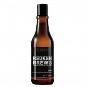 Redken NYC Redken Brews 3 во 1 шампон, регенератор и купка за тело за мажи 300мл