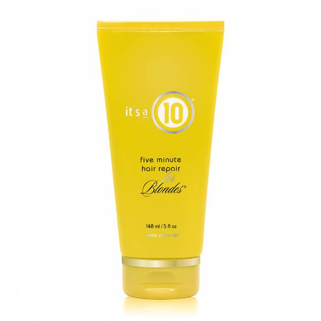 IT’S A 10 FOR BLONDES 5 MINUTES REPAIR CREAM 150 ML
