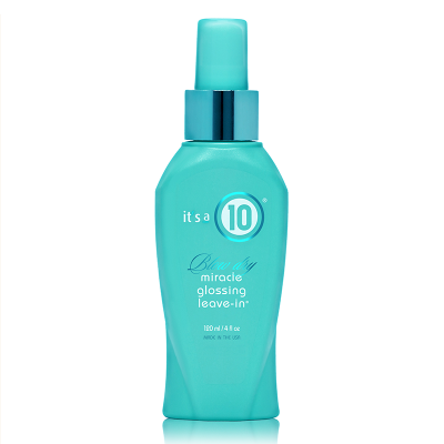 IT’S A 10 BLOW DRY GLOSSING LEAVE IN 120 ML