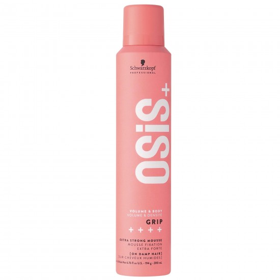 OSIS+ GRIP EXTREME HOLD MOUSSE 200 ML