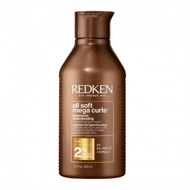 Redken NYC All Soft Mega Curls шампон за обликување на кадрава коса 300мл