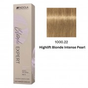 INDOLA PERMANENT COLOR BLONDE EXPERT 1000.22 – HIGHLIFT BLONDE INTENSE PEARL  60 ML