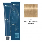 INDOLA PCC PERMANENT COLOR  9.0 –  VERY LIGHT BLONDE NATURAL 60 ML