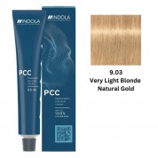INDOLA PCC PERMANENT COLOR  9.03 – VERY LIGHT BLONDE NATURAL GOLD 60 ML