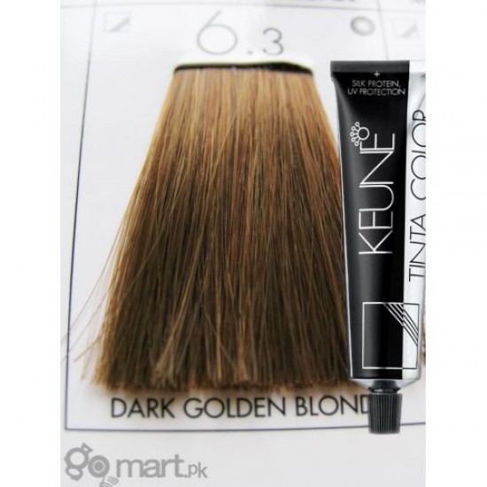 KEUNE TINTA COLOR 6.3- DARK BLONDE GOLDEN 60 ML