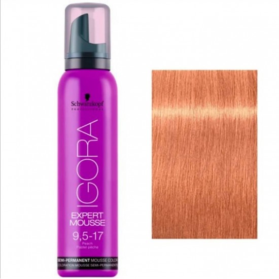 IGORA EXPERT MOUSSE 9,5-17 PEACH 100 ML