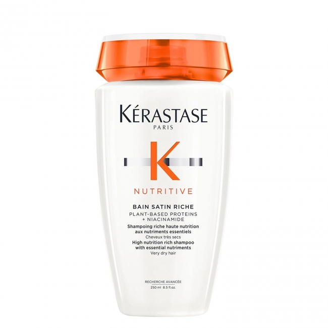Kérastase Nutritive Bain Satin Riche високонутритивен богат шампон со есенцијални нутриенти за многу сува коса 250мл