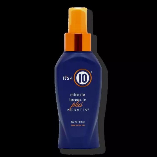 IT’S A 10 MIRACLE LEAVE IN PLUS KERATIN 120 ML