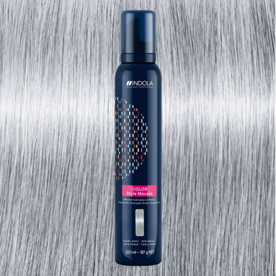 INDOLA COLOR STYLE MOUSSE PEARL GREY 200 ML