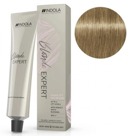 INDOLA PERMANENT COLOR BLONDE EXPERT 100.8+ – HIGHLIFT 100+ BLEND BLONDE CHOCOLATE PLUS 60 ML