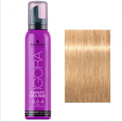 IGORA EXPERT MOUSSE 9,5-4 BEIGE 100 ML