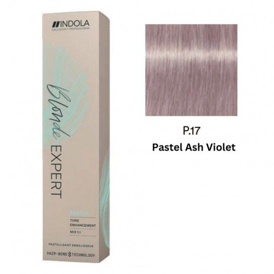 INDOLA PERMANENT COLOR BLONDE EXPERT P.17 – PASTEL ASH VIOLET  60 ML