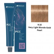 INDOLA PCC PERMANENT COLOR 9.32 – VERY LIGHT BLONDE GOLD PEARL 60 ML