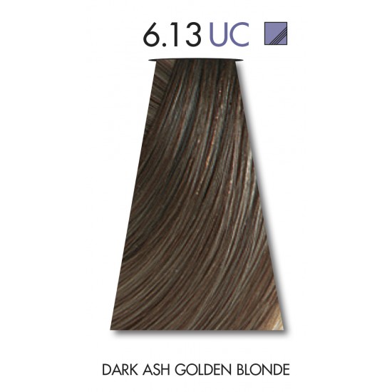 KEUNE TINTA COLOR UC 6.13- DARK BLONDE ASH GOLDEN ULTIMATE COVER 60 ML