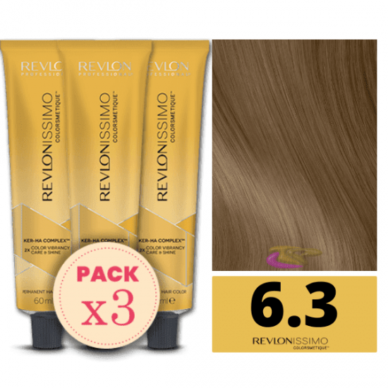 REVLONISSIMO COLORSMETIQUE™ 6.3 DARK GOLDEN BLONDE 60 ML