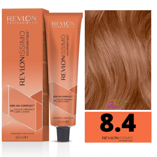 REVLONISSIMO COLORSMETIQUE™ 8.4 LIGHT COPPER BLONDE 60 ML