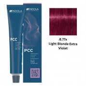 INDOLA PCC PERMANENT COLOR 8.77x – LIGHT BLONDE EXTRA VIOLET 60 ML