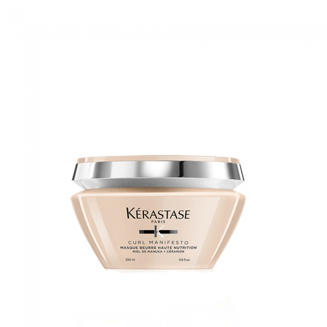 Kérastase Curl Manifesto Masque Beurre Haute Nutrition потхранувачка маска за сите типови кадрава коса 200мл
