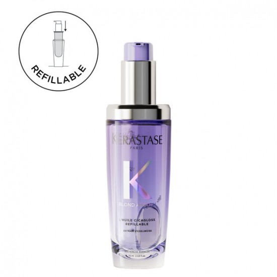 Kérastase Blond Absolu Cicagloss Hydrating Oil масло за хидратација и зацврстување на сите типови руса коса мл75