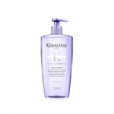 Kérastase Blond Absolu Bain Lumière хидрирачки шампон за нега на сите типови руса коса 500ml