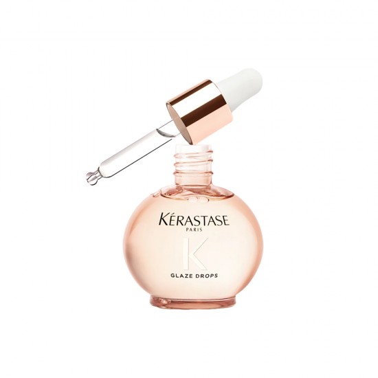 Kérastase Gloss Absolu Glaze Drops масло за поттикнување сјај на долга коса склона кон frizz 45мл