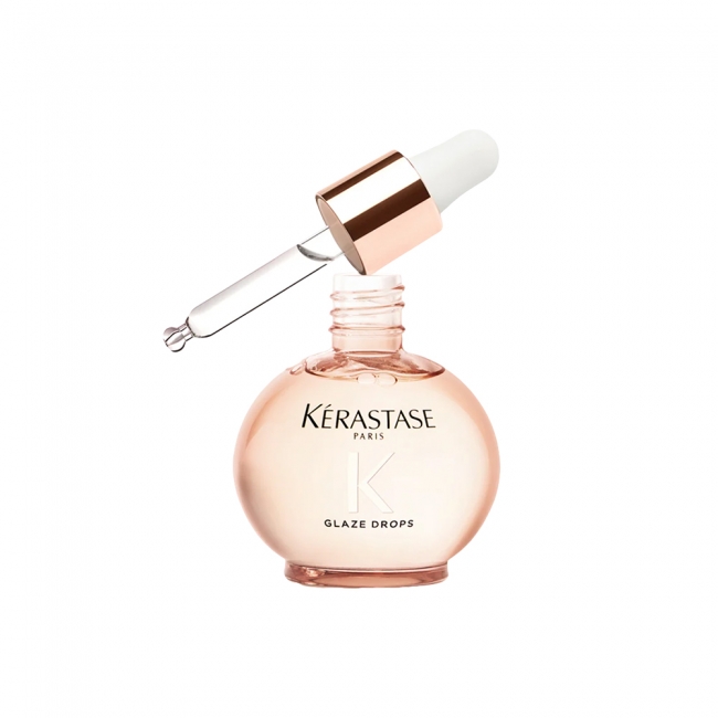 Kérastase Gloss Absolu Glaze Drops масло за поттикнување сјај на долга коса склона кон frizz 45мл