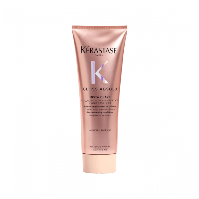 Kérastase Gloss Absolu Insta Glaze балсам за поттикнување сјај на долга коса склона кон frizz 250мл