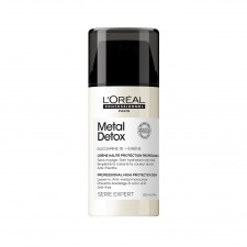 L`Oreal Professionnel Metal Detox заштитна крема без одмивање која го контролира frizz-от и спречува кршење и промена на бојата 100мл