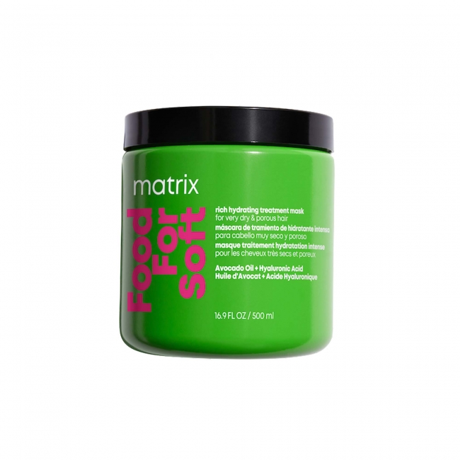 Matrix Food For Soft Rich Hydrating Treatment Mask маска за интензивна хидратација на коса 500мл