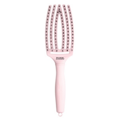 Fingerbrush Boar & Nylon Pastel Pink M