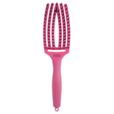 Fingerbrush Boar & Nylon Hot Pink M