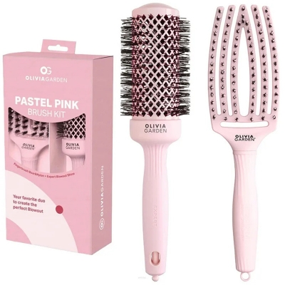 Olivia Garden Pastel Pink Blowout Kit