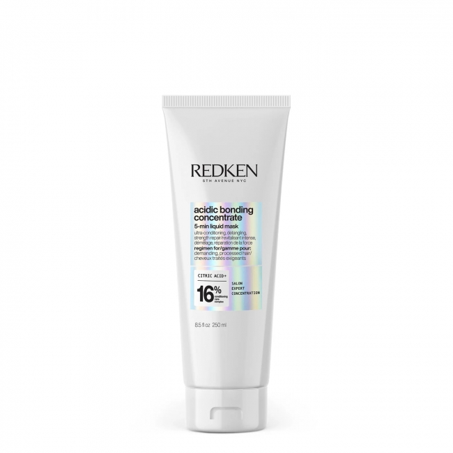 Redken NYC Acidic Bonding Concentrate 5-min Liquid Mask течна маска без сулфати за длабока хидратација и обнова 250мл