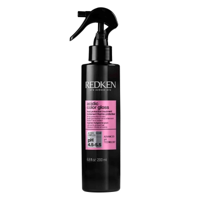 Redken NYC Acidic Color Gloss Heat Protection Leave-In Treatment третман без одмивање за хидратација, отплеткување и заштита од топлина на сите типови боена коса 200мл