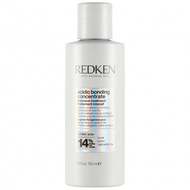 Redken NYC Acidic Bonding Concentrate интензивен пред -третман за оштетена коса и испукани влакна 150мл